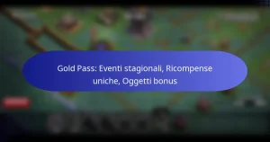 Read more about the article Gold Pass: Eventi stagionali, Ricompense uniche, Oggetti bonus