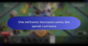Read more about the article Sfide dell’Evento: Decorazioni uniche, Skin speciali, Loot bonus