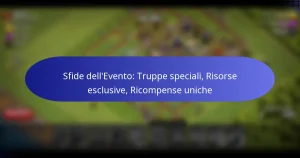 Read more about the article Sfide dell’Evento: Truppe speciali, Risorse esclusive, Ricompense uniche